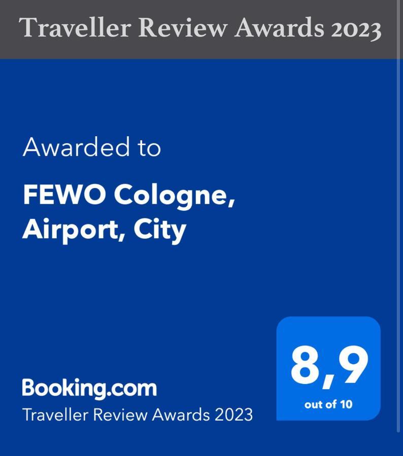 Fewo Cologne, Airport, City Extérieur photo